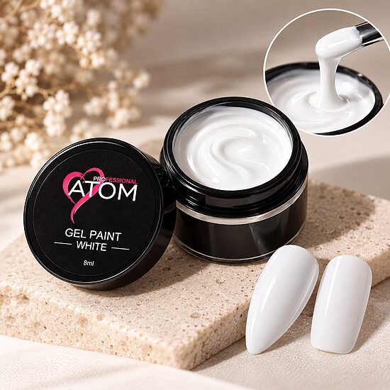 8ml GEL PAINT WHITE 